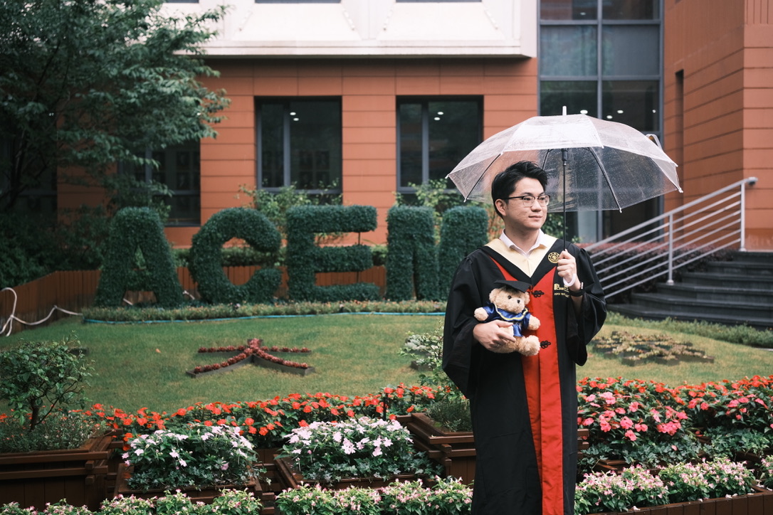 Graduation week with family and friends