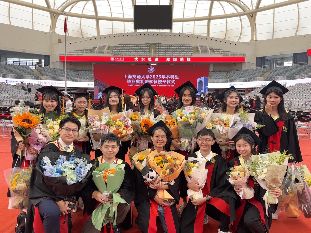 Graduation at Shanghai Jiao Tong University